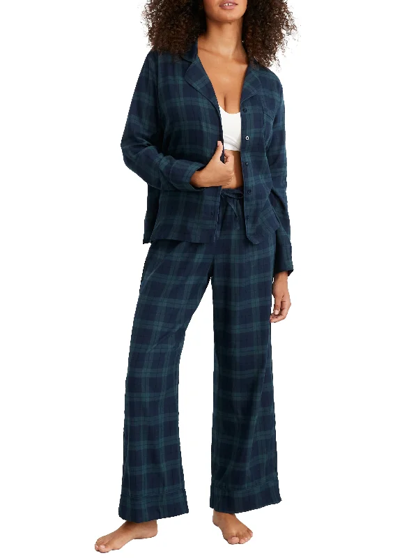 Bare Women's The Cozy Brushed Cotton Pajama Set