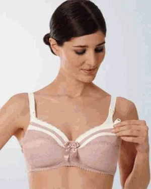 A 5046 Softcup Cherry Blush Nursing Bra - NOW 50% OFF