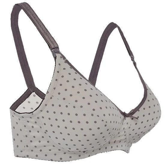 Autumnz - POLKA Padded Nursing/Maternity Comfort Bra (Latte)