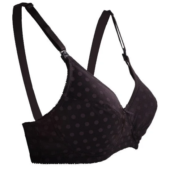 Autumnz - POLKA Padded Nursing/Maternity Comfort Bra (Mocha)