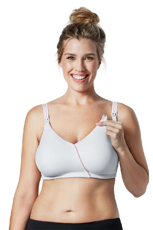 Bravado Designs Essential Embrace Nursing Bra - White Orchid - 34 B/C