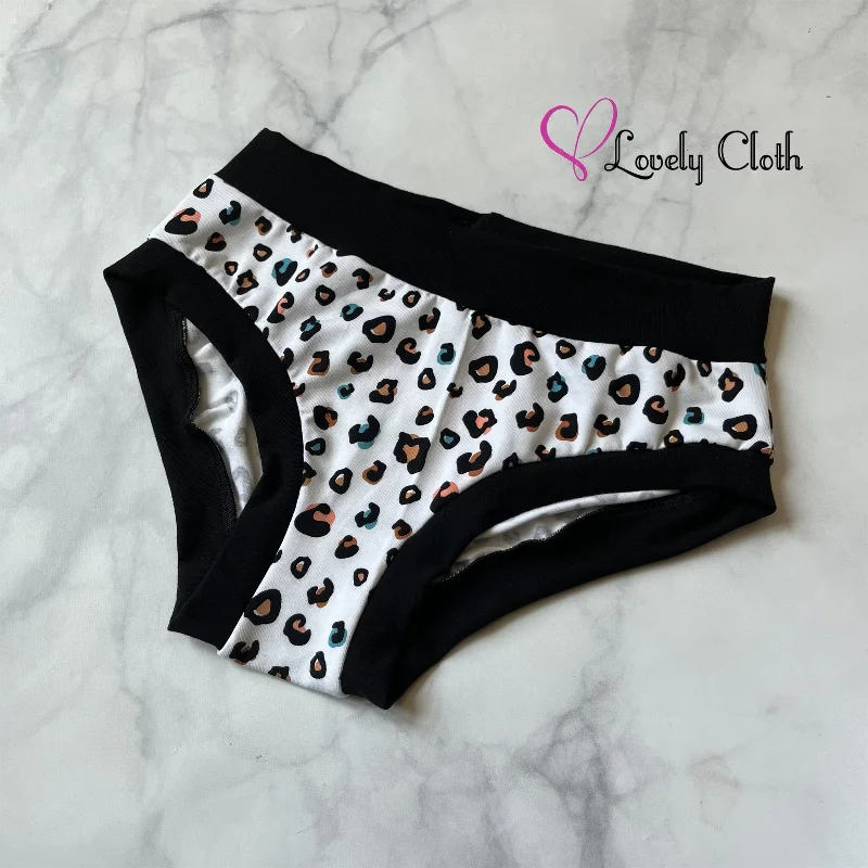 Earth Tone Leopard Brief Panties