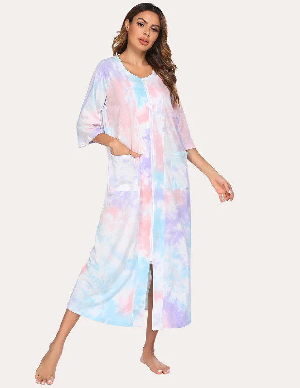 Tie-Dye Purple-Pink-Blue / L