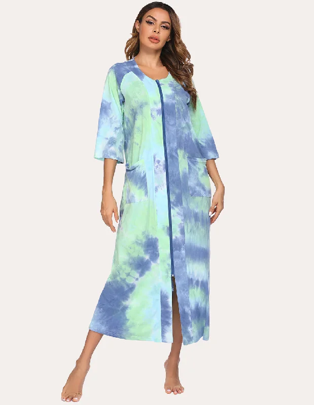 Tie-Dye Blue-Green / S