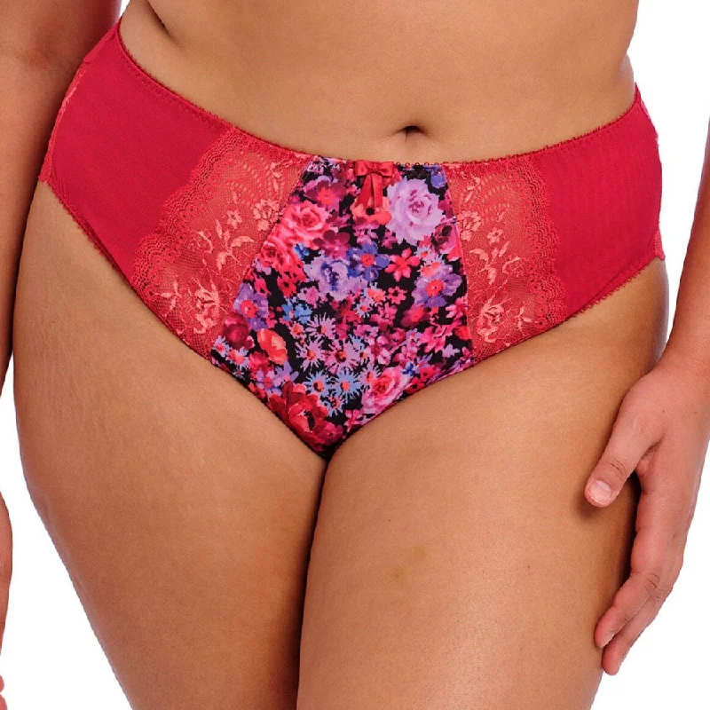 Elomi Morgan High Leg Brief In Sunset Meadow