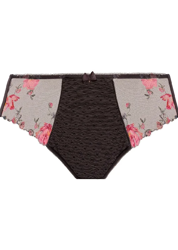 Fantasie Adrienne Brief - Charcoal Bloom