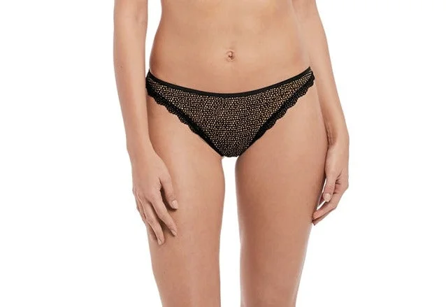 Freya Summer Haze Thong Black