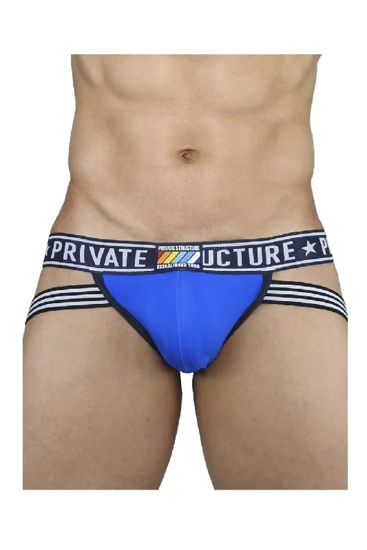 Private Structure EPUY4004 Pride Jockstrap Color Freedom Blue