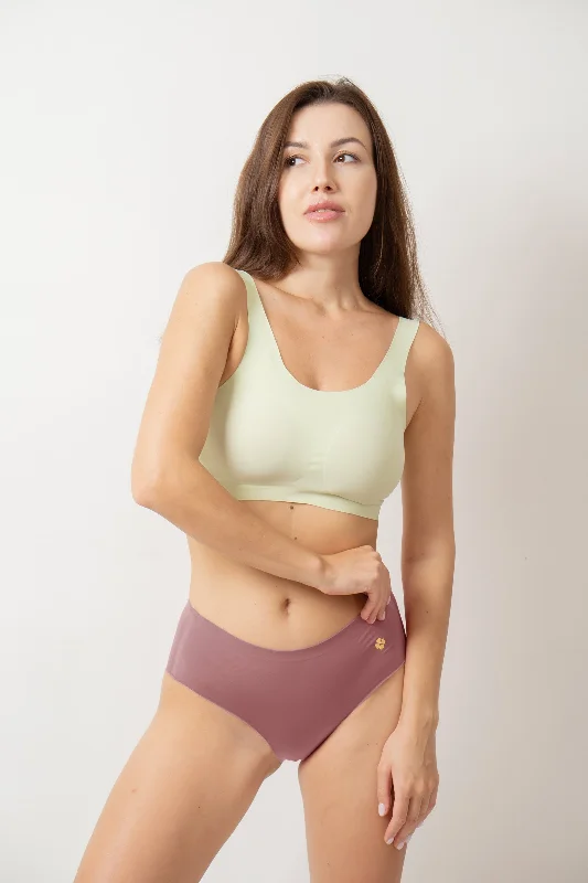 Punch Pink - Raw cut Seamless Full Brief