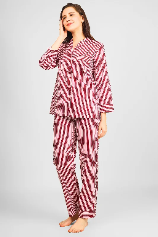 Crimson Dreams Pyjama Set