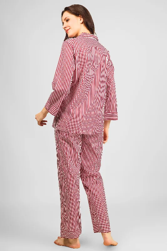 Crimson Dreams Pyjama Set