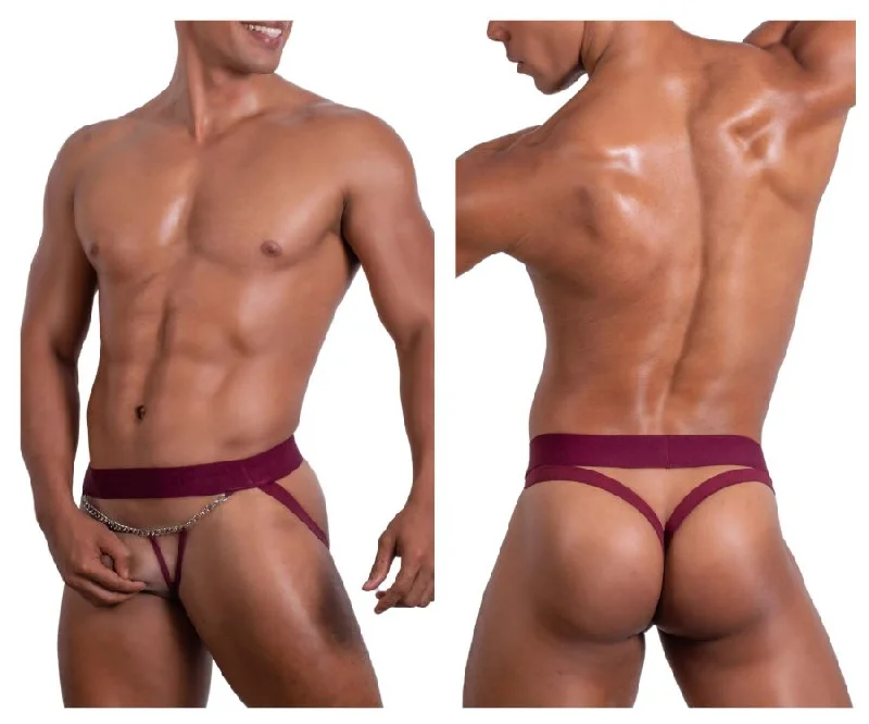 Roger Smuth RS086 Jock-Thong Color Burgundy