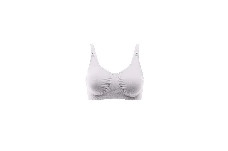 Kirsti Seamless Super Stretch Nursing Bra | White