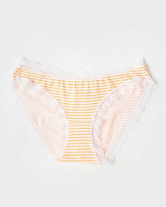 The Original Brief - Orange Candy Stripe