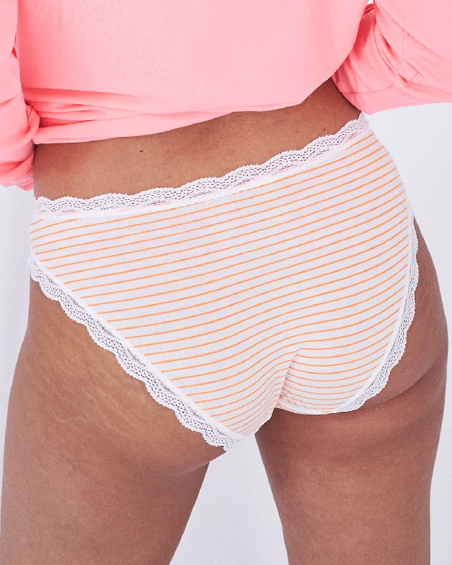 The Original Brief - Orange Candy Stripe