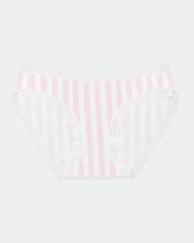 The Original Brief - Pale Pink Stripe