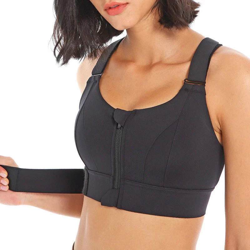 Amabilis Front Zip Sports Bra