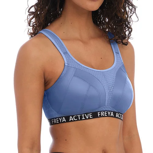 Freya Dynamic Wire-Free Soft Cup Sports Bra - Denim