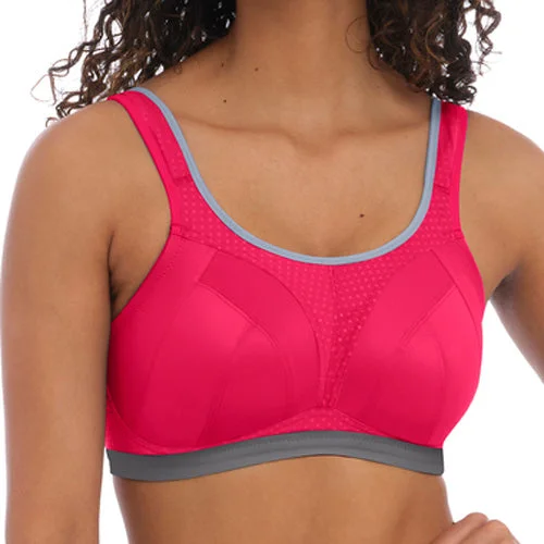 Freya Dynamic Wire-Free Soft Cup Sports Bra - Hot Crimson