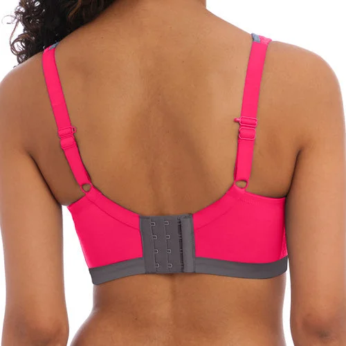 Freya Dynamic Wire-Free Soft Cup Sports Bra - Hot Crimson