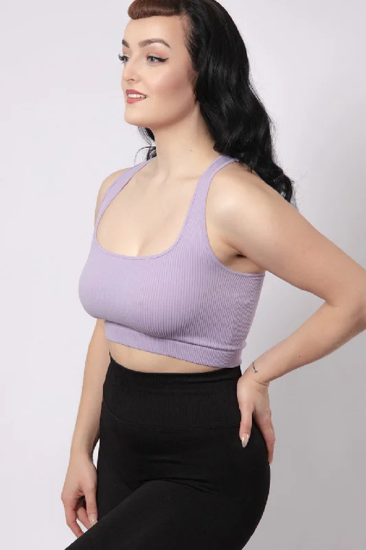 Lounge Violetti Tank Top Bralette