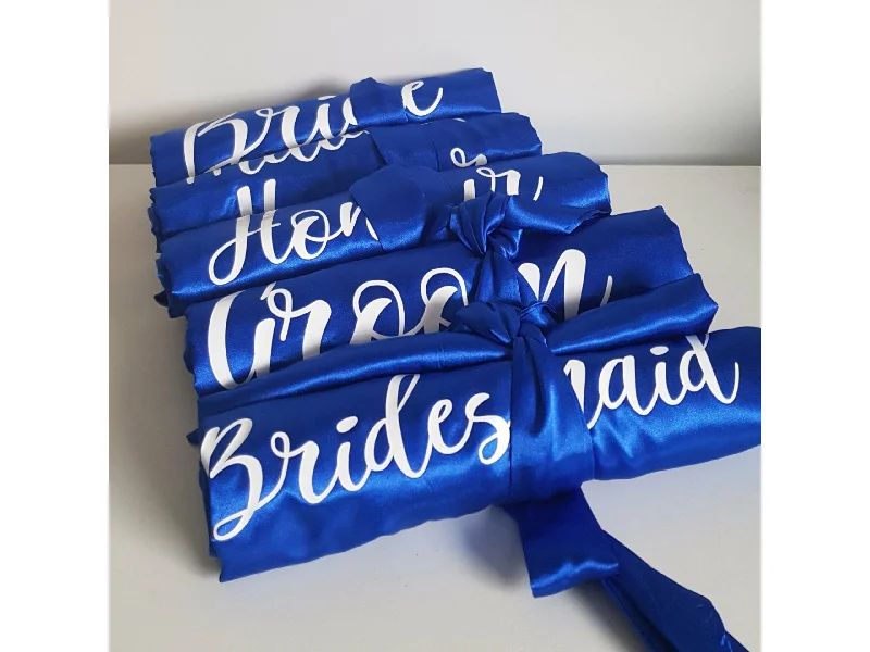 Royal Blue | Bridal Robes | Forever & One